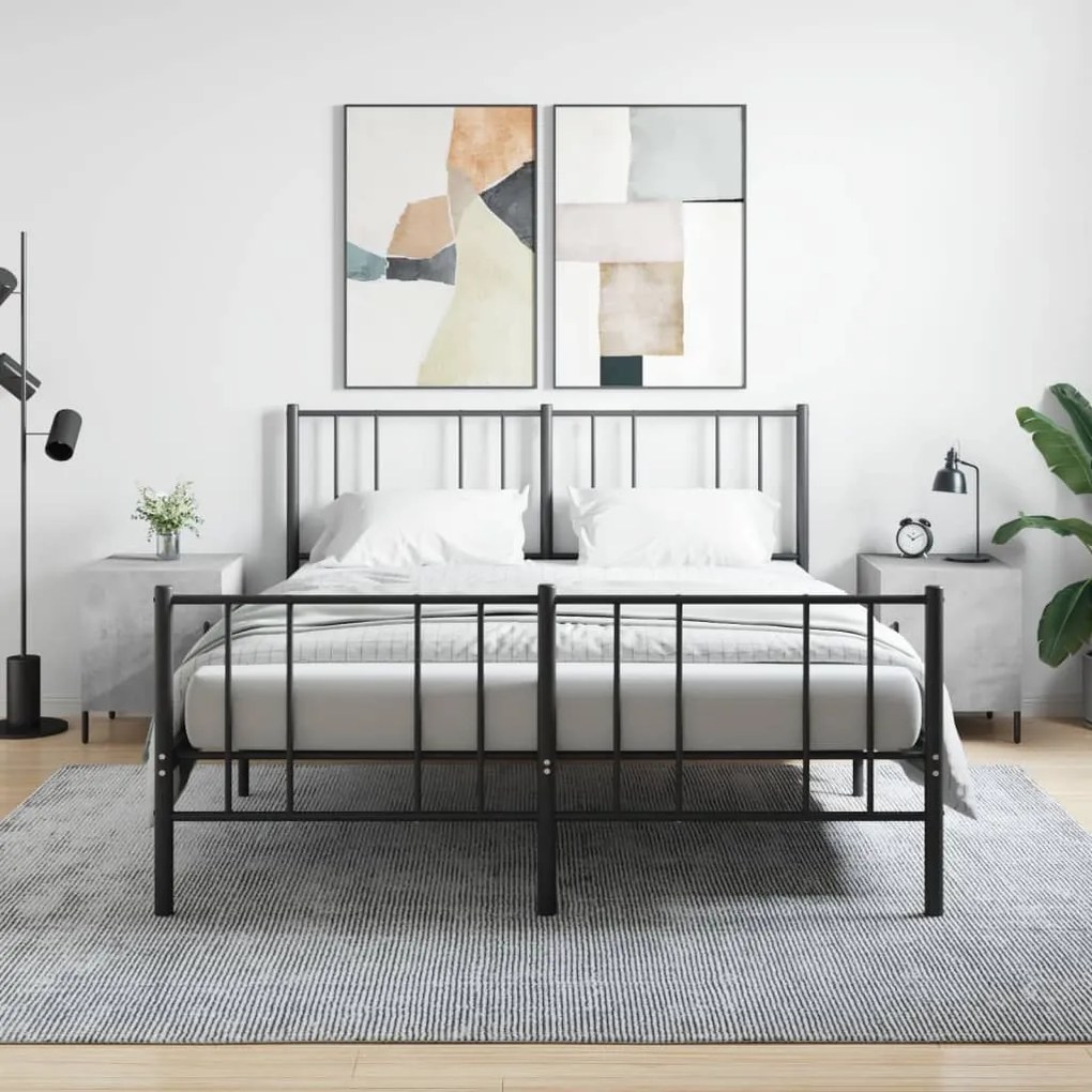 Comodini 2 Pz Grigio Cemento 40x40x50 Cm İn Legno Multistrato /