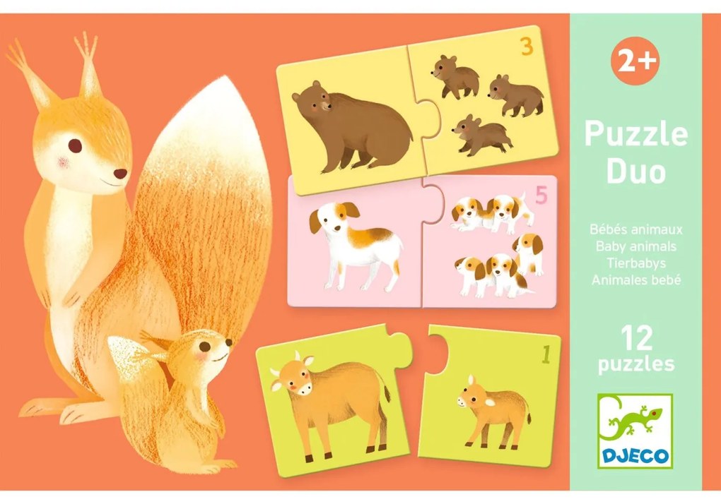 Puzzle Duo - Cuccioli
