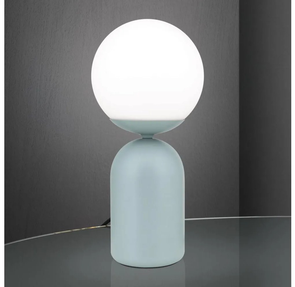 Orion LA 4-1223/1 - Lampada da tavolo STANLEY 1xE14/25W/230V ceramiche/menta