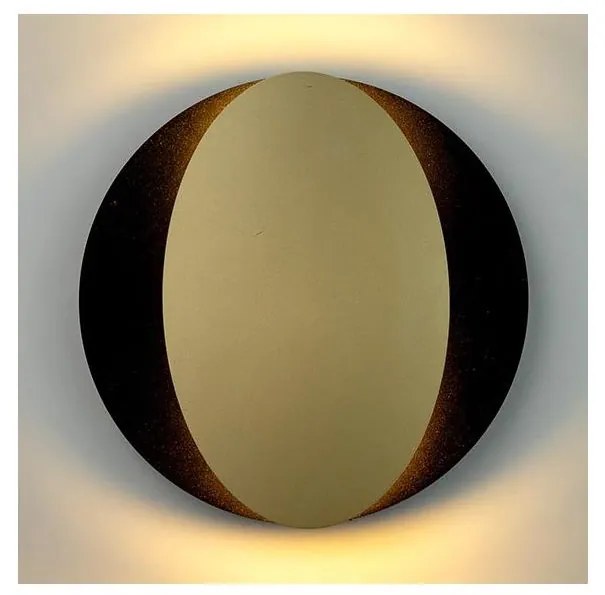 Applique OVO 2xG9/12W/230V nero/oro