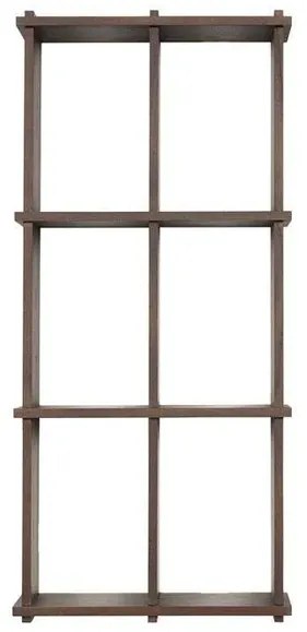 Grid Scaffale Small Scuro Nature - OYOY Living Design