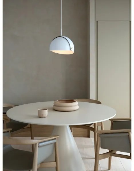 DFTP by Nordlux - Lampadario a sospensione con filo con paralume regolabile ALIGN 1xE27/15W/230V