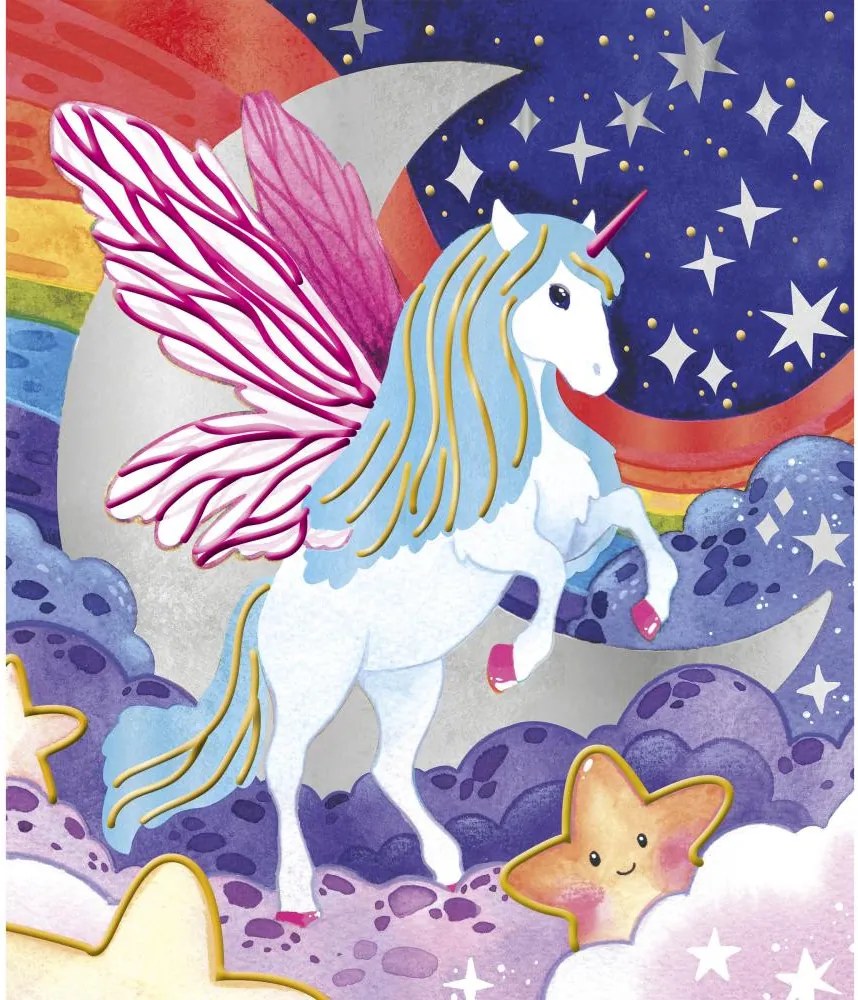 Atelier per bambini maxi - 3D pittura - Unicorni