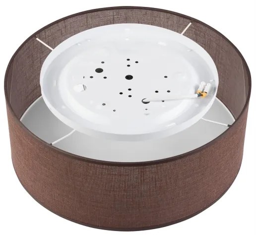 Brilagi - Plafoniera LED SIRIJA LED/12W/230V diametro 35 cm marrone