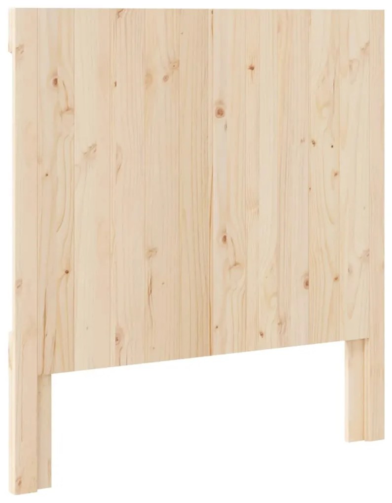 Testiera 100x104 cm in legno massello di pino