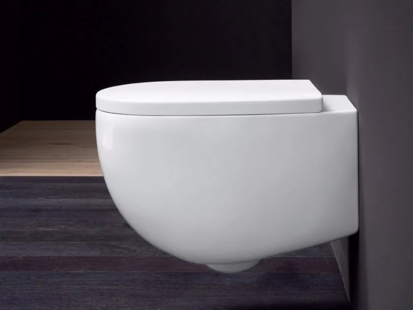 Milk Wc Sospeso 52x34 Bianco Lucido