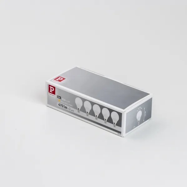 SET 5x Lampadina LED E14/5,5W/230V 2700K - Paulmann 28783