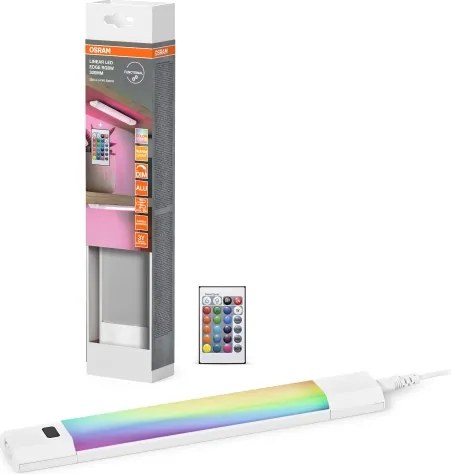 Osram - Lampada sottopensile LED RGBW dimmerabile con sensore LINEAR EDGE LED/4W/230V bianco + telecomando