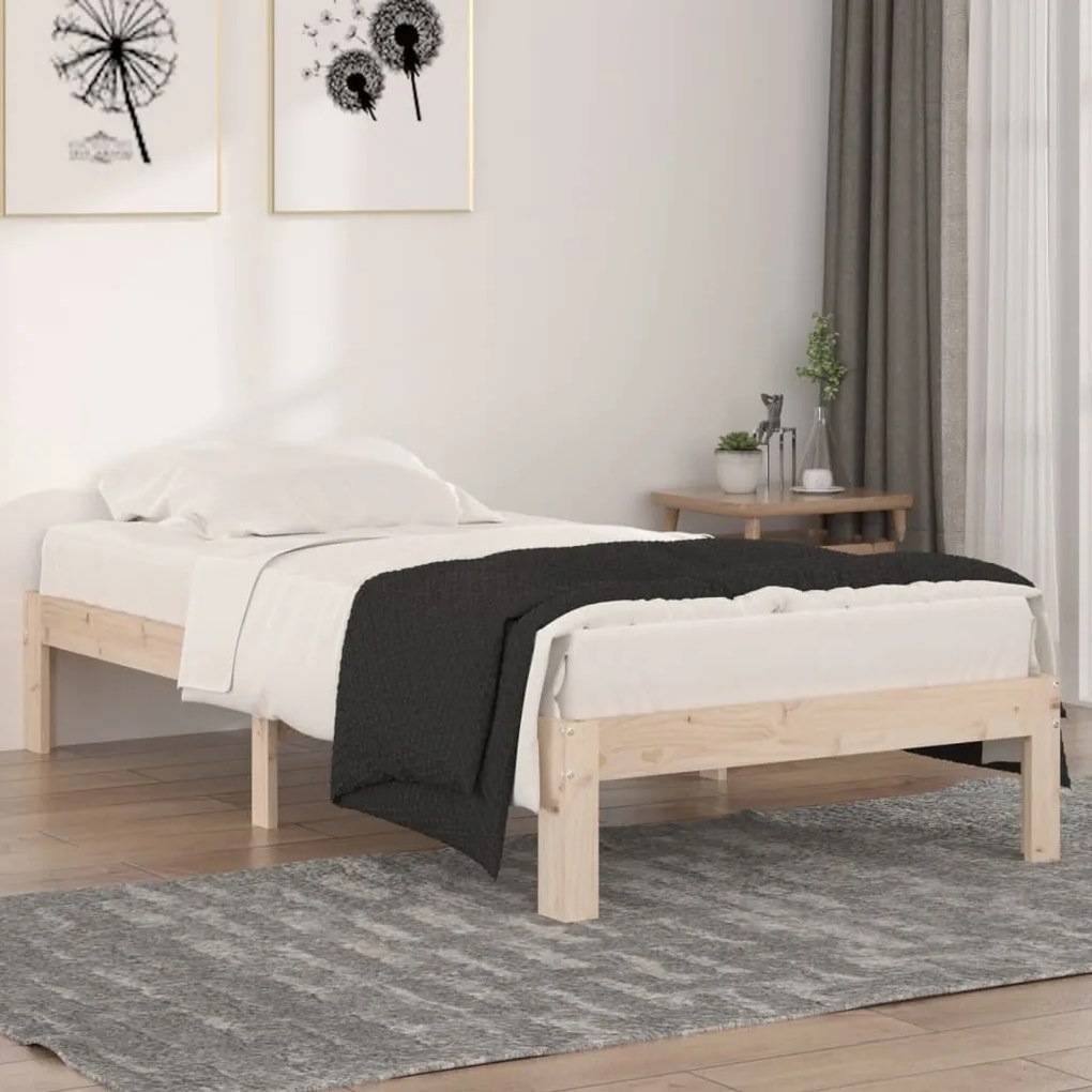 Giroletto İn Legno Massello 90x190 Cm Single /