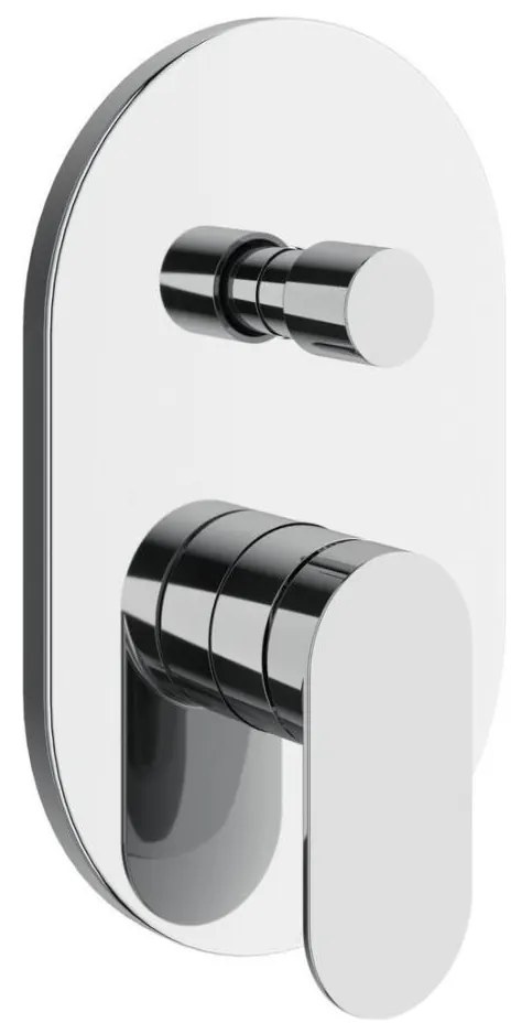 Ravak X070454 - Miscelatore doccia da incasso CHROME, cromo lucido