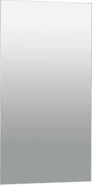 Specchio con illuminazione integrata bagno rettangolare Pixel L 50 x H 90 x P 2.5 cm nero