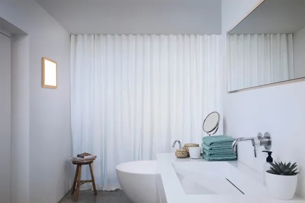 Osram - Plafoniera LED per bagno ORBIS DISC LED/22W/230V 30x30 cm IP44 marrone