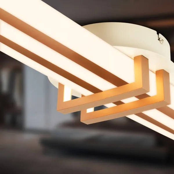 Brilo - Plafoniera LED TINKA LED/30W/230V 3000K ramata