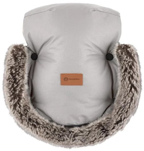 PETITE&amp;MARS - Manicotto per passeggino FURRY Champagne Shower