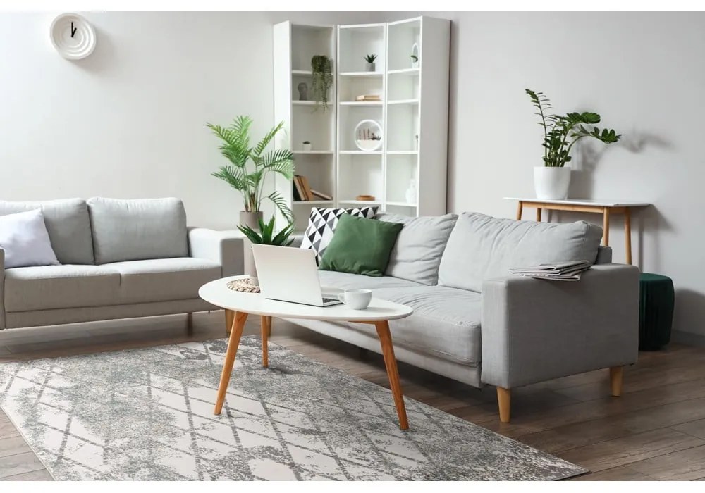 Tappeto grigio 133x190 cm Sensi Gepi - FD