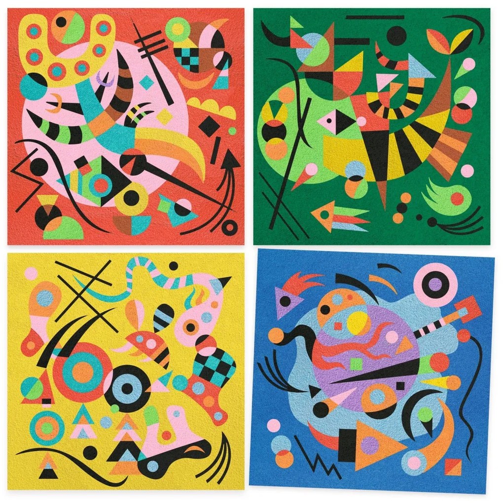 Gioco creativo - Wassily Kandinsky - Astrazione
