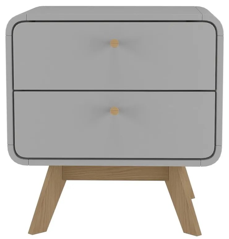 Comodino grigio Cassie - Støraa