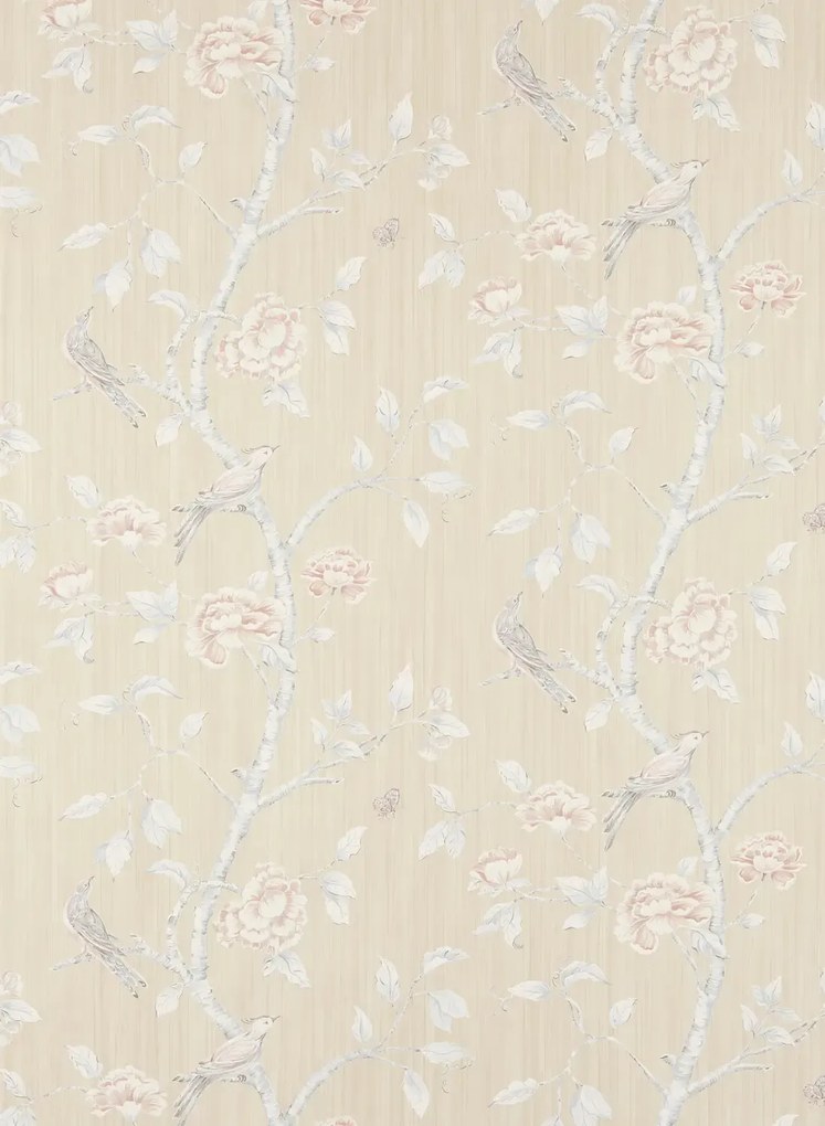 Zoffany Tapete Woodville - White Clay