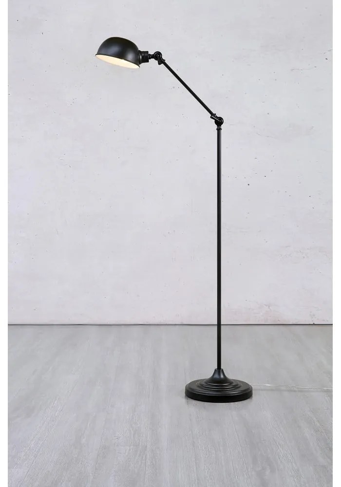 Lampada da terra nera (altezza 143 cm) Portland - Markslöjd