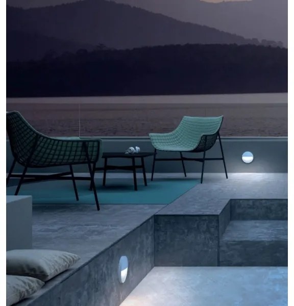 Redo 90472 - Applique a LED da esterno LANDER LED/3W/230V IP54 bianco