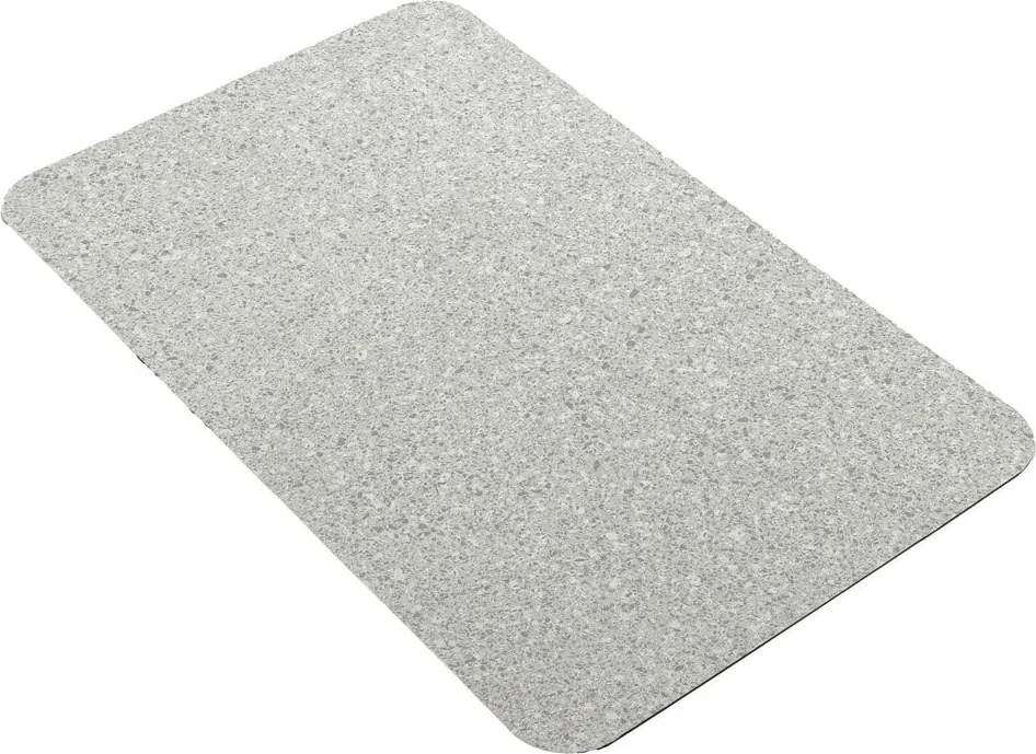 Tappetino per il bagno grigio 50x80 cm Granite – douceur d'intérieur
