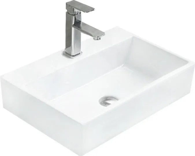 Mexen Paula lavabo da appoggio 53 x 36 cm, bianco - 21935300
