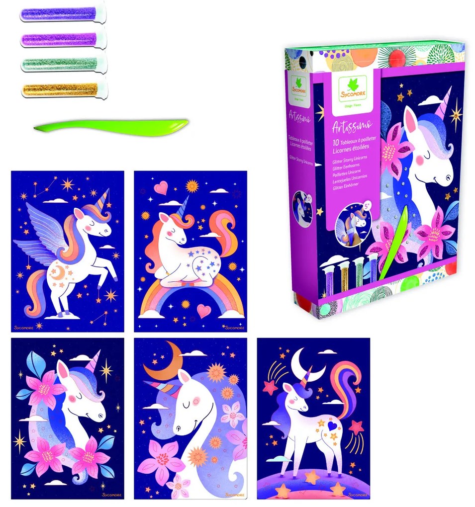 Artissimo – Glitter – Unicorni di notte