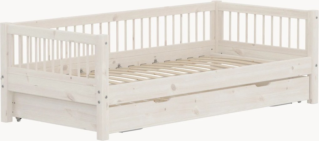 Letto a scomparsa 2 in 1 in legno di pino Classic