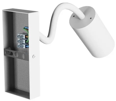 Faretto da parete SQUALLA VARIOSA 1xGU10/10W/230V bianco