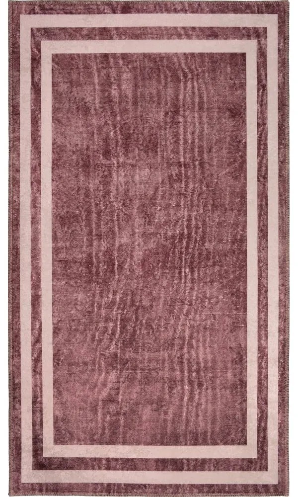 Tappeto lavabile rosso 230x160 cm - Vitaus