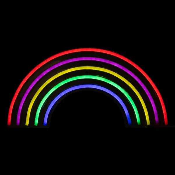 Atmosphera - Decorazione da parete neon LED RAINBOW LED/5V