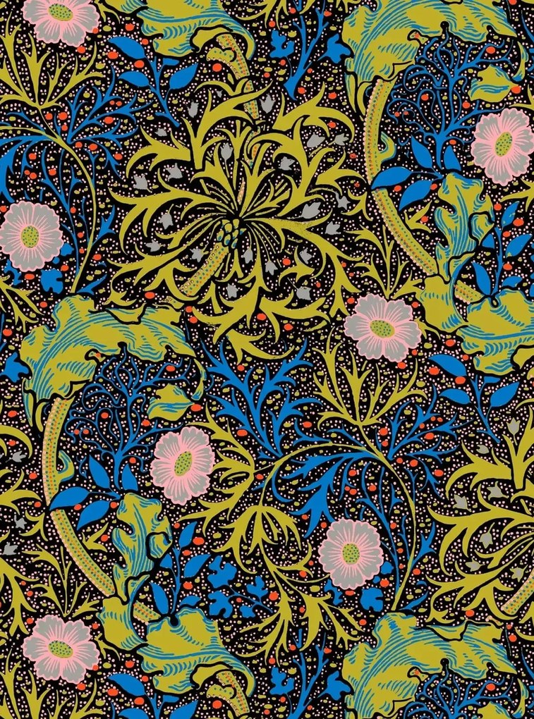 House of Hackney Carta da parati Seaweed - Lime