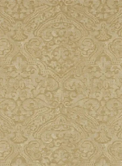 Tapete Renaissance Damask von Zoffany - Warm Gold