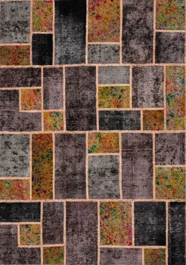 Patchwork Tappeto persiano 170x240 (Iran)
