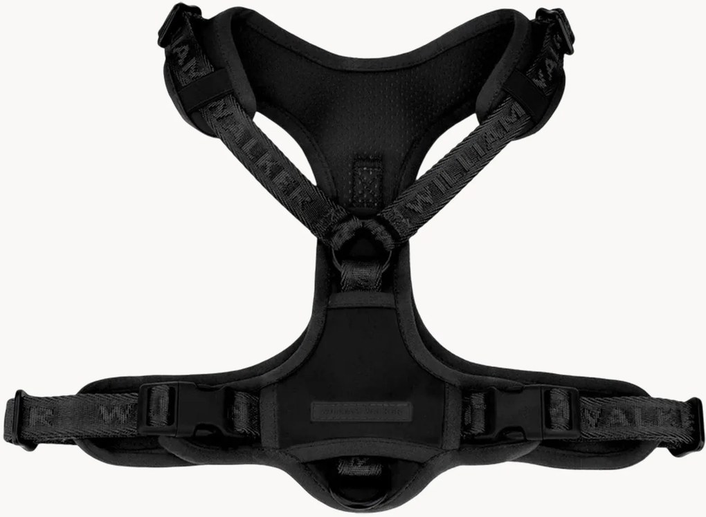 Imbracatura per cani in jacquard Nero