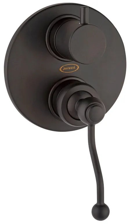 Rubinetto per doccia Lingaa nero JACUZZI RUBINETTERIA