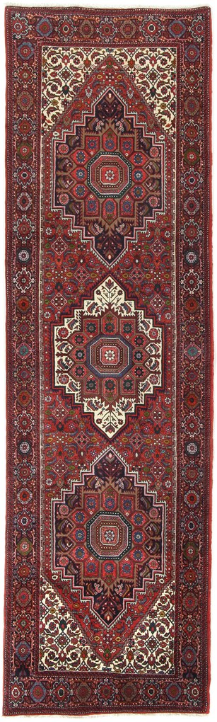 Gholtogh Tappeto persiano 90x310 (Iran) Annodato A Mano