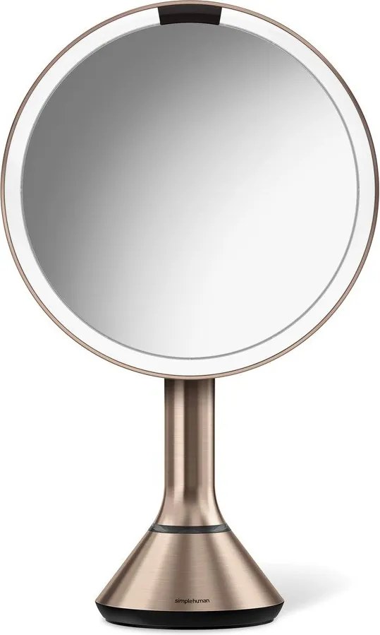 Specchio per make-up con illuminazione/con ingrandimento (5x) ø 20 cm Sensor – simplehuman