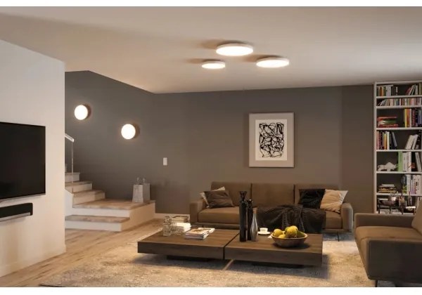 Paulmann 79897 - Lampada da soffitto dimmerabile LED RGBW/22W SMART VELORA 230V