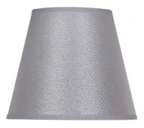 Duolla - Paralume  per lampada da tavolo SOFIA XS E14 diametro 18,5 cm argento