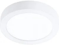 Plafoniera Moderna Fueva Z Acciaio Bianco Led Integrato 16,5W 2700 6500K Ip44