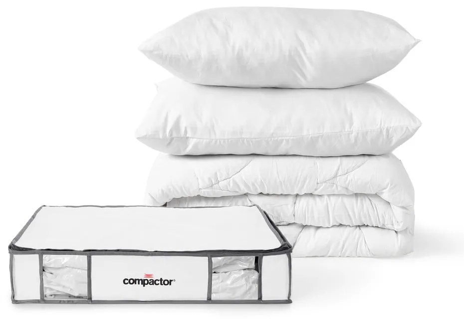 Set di organizer per vestiti sottovuoto/rinforzati in tessuto 3 pz 45x65x15,5 cm Life – Compactor