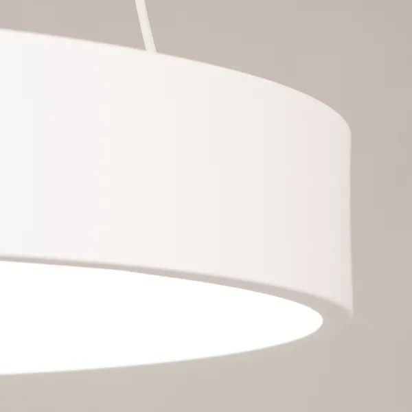 Brilagi - Lampadario a sospensione su cavo dimmerabile FALCON II LED/67W/230V Ø 40 cm bianco + telecomando