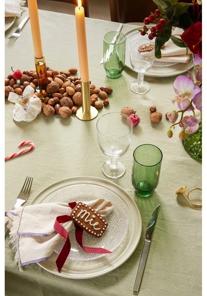 Posate in acciaio inox 16 pezzi in argento Mano - Hübsch