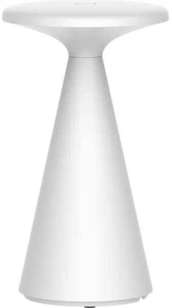 Lampada da tavolo dimmerabile PAROS LED/1,8W/5V USB 1800mAh IP44 bianca