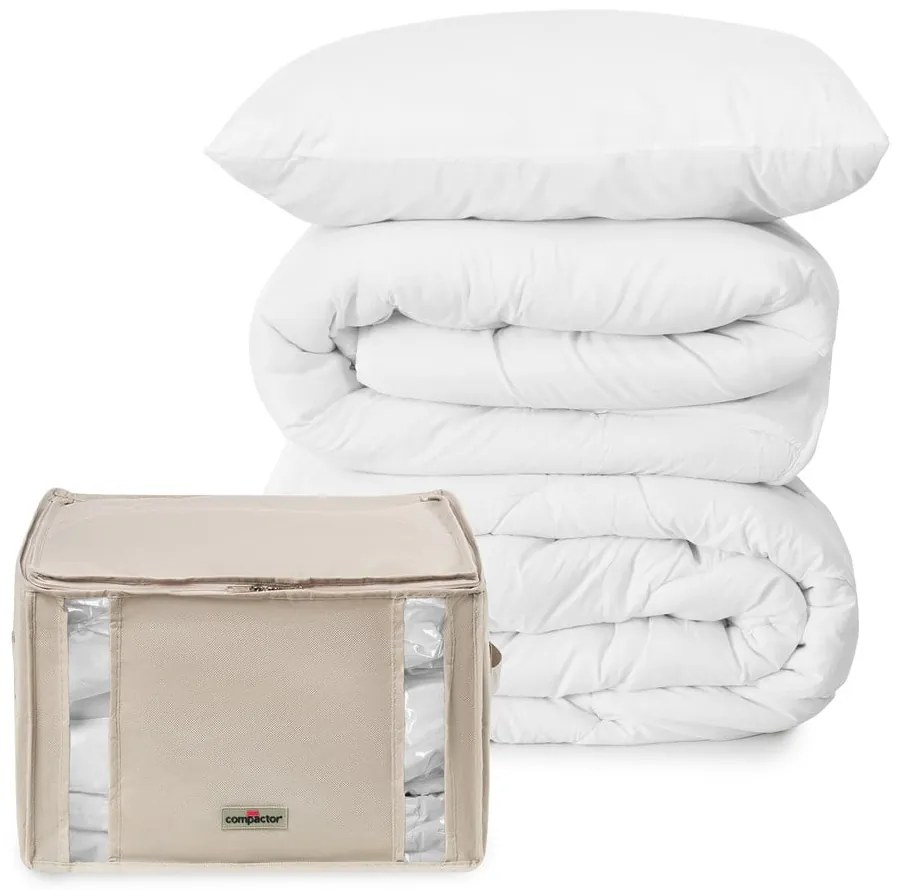 Organizer per vestiti sottovuoto in tessuto 42x40x25 cm Life – Compactor