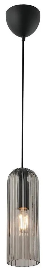 Nordlux - Lampada a sospensione su cavo MIELLA 1xE27/25W/230V fumé