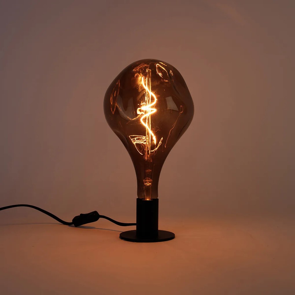 Lampadina LED dimmerabile E27 G168 bronzo 6W 150lm 1800K