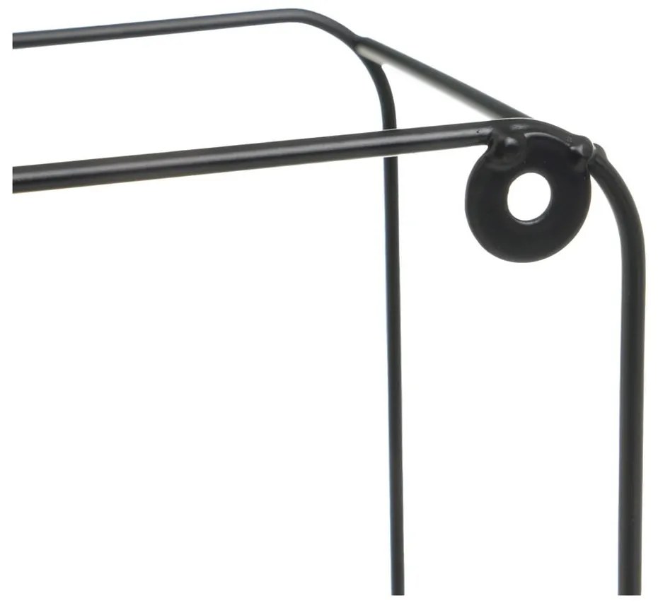 Mensole in colore nero-naturale in set di 2 21 cm - Casa Selección