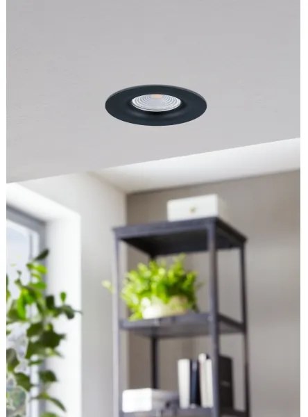 Eglo 33996 - Lampada da incasso LED dimmerabile SALICETO LED/6W/230V nero